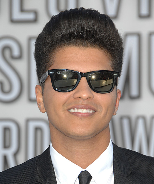 Bruno Mars Short Straight     Hairstyle