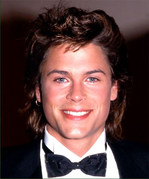 Rob Lowe Short Straight     Hairstyle