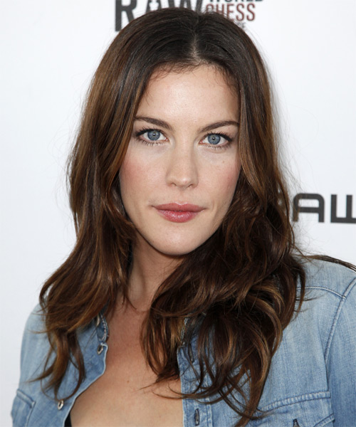 Liv Tyler Long Straight     Hairstyle