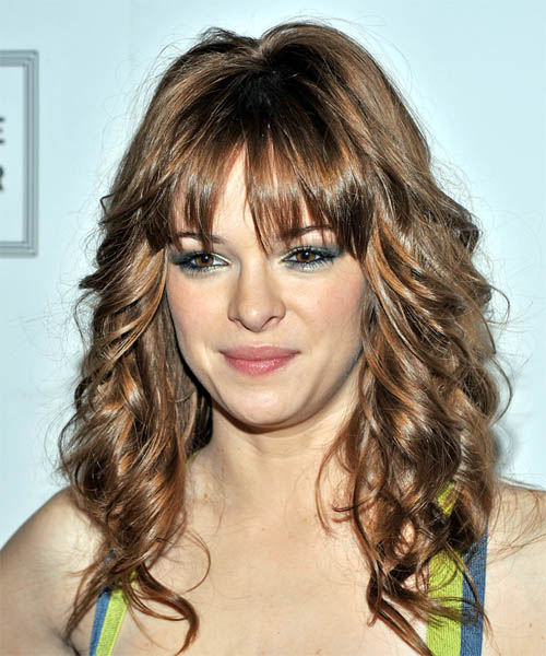 Danielle Panabaker Long Wavy    Brunette   Hairstyle