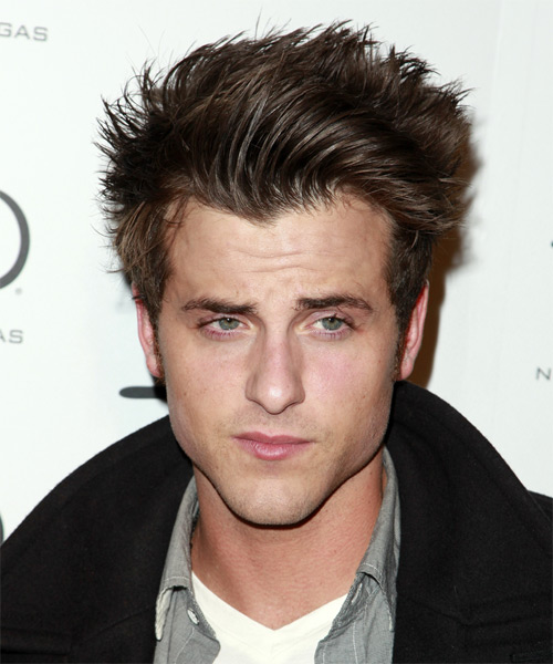 Jared Followill Short Straight    Ash Brunette   Hairstyle