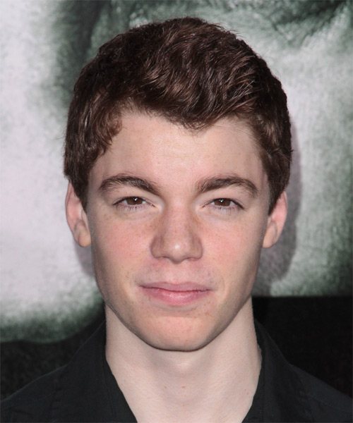 Gabriel Basso Short Straight    Red   Hairstyle