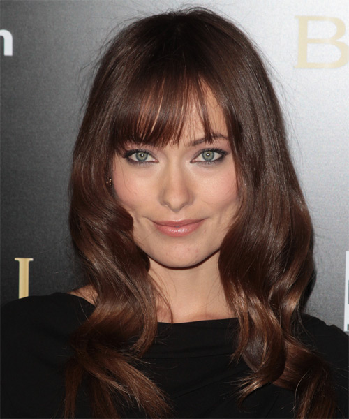 Olivia Wilde Hairstyle thats suits strong jawline