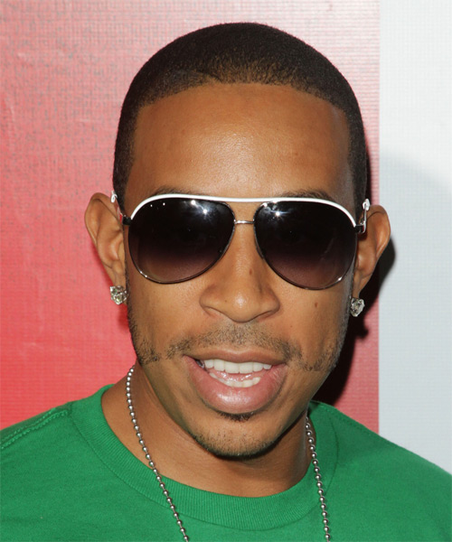 Ludacris Short Straight   Black    Hairstyle