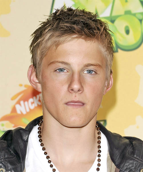 Alexander Ludwig Short Straight     Hairstyle