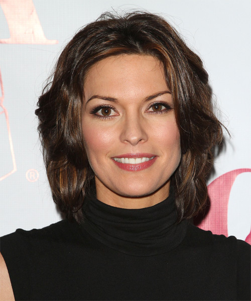 Alana De La Garza Medium Straight    Mocha Brunette