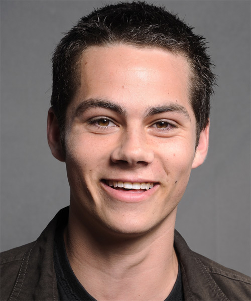 Dylan O'Brien Short Straight   Black    Hairstyle