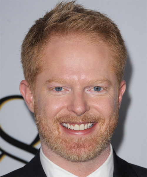 Jesse Tyler Ferguson Short Straight Light Ginger Red Hairstyle