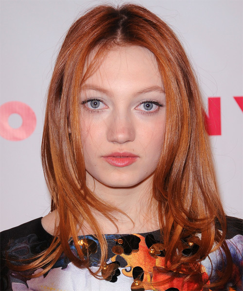 Jacqueline Emerson Medium Straight    Ginger Red   Hairstyle