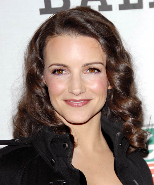 Kristin Davis Long Wavy     Hairstyle