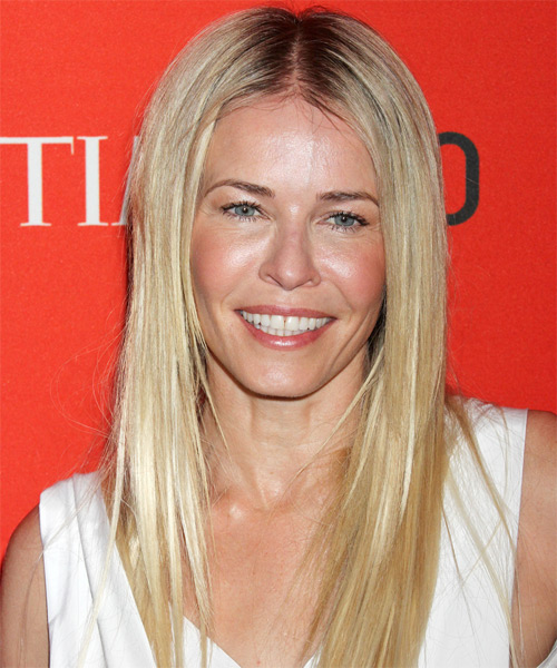 Chelsea Handler  Long Straight   Light Blonde