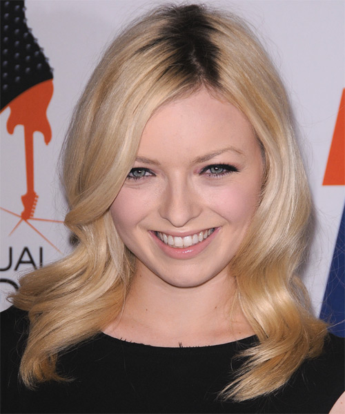 Francesca Fisher-Eastwood Long Wavy   Light Blonde   Hairstyle
