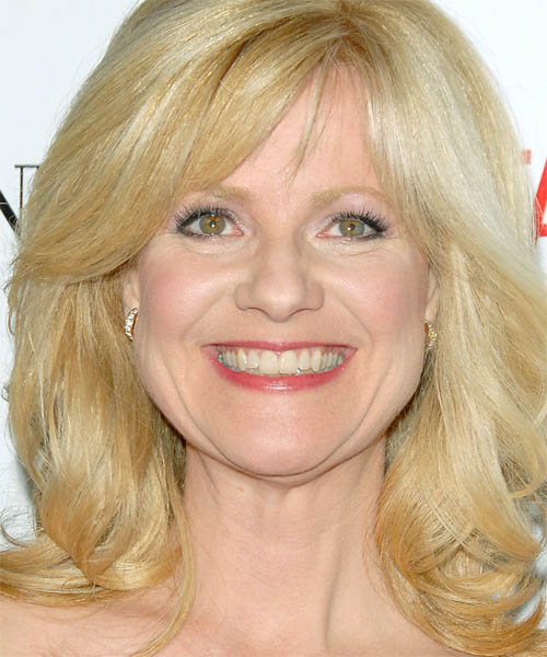Bonnie Hunt Long Straight     Hairstyle