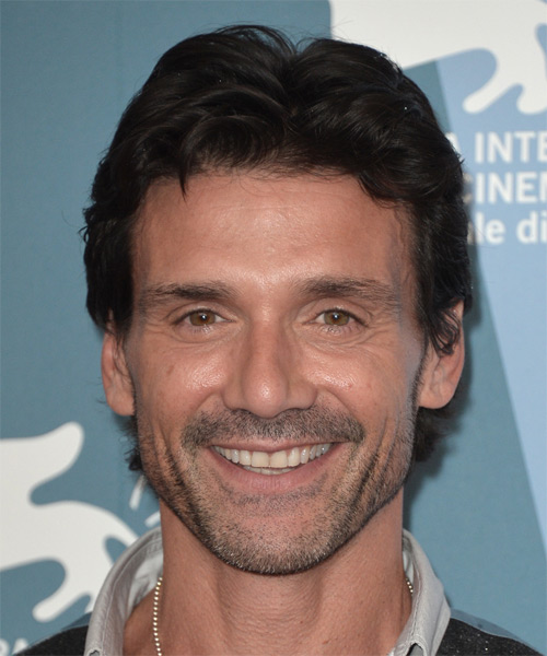 Frank Grillo Short Straight   Black    Hairstyle