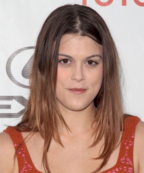 Lindsey Shaw Long Straight    Brunette   Hairstyle