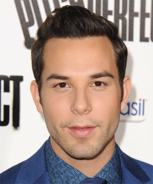 Skylar Astin Short Straight    Mocha Brunette   Hairstyle