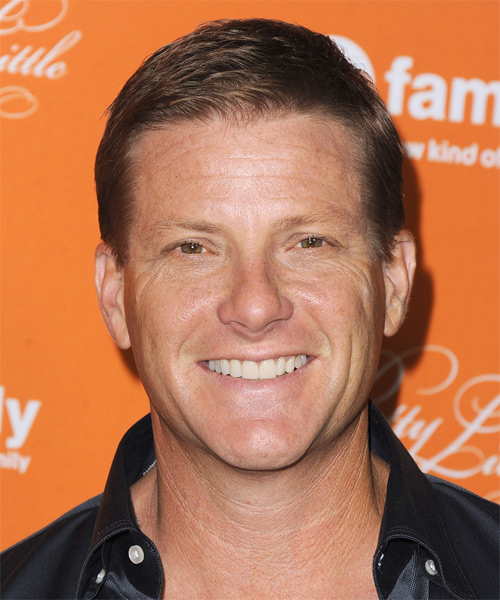 Doug Savant Short Straight   Light Brunette   Hairstyle