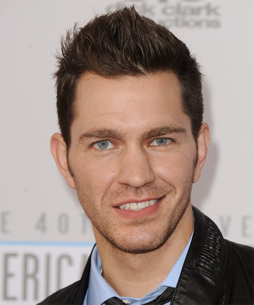 Andy Grammer Short Straight    Brunette   Hairstyle