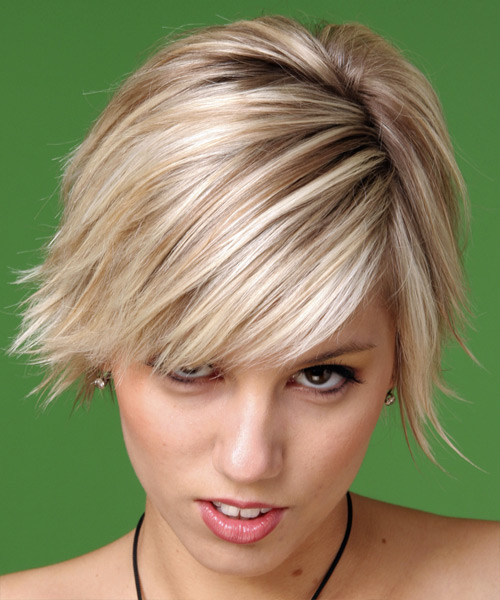 Short Body Boosting Hairstyle With Sassy Textured Edges