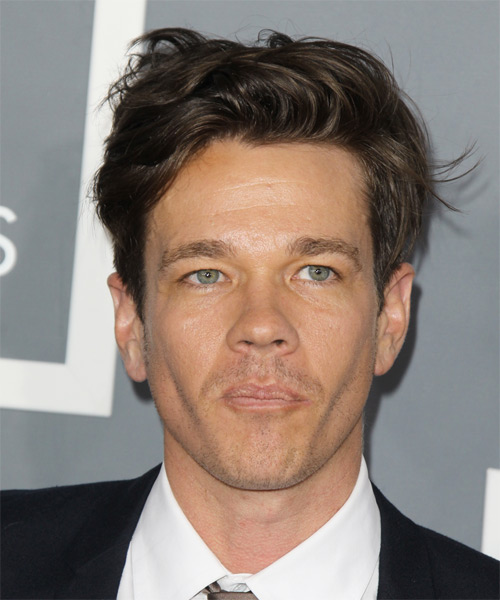 Nate Ruess Short Straight    Brunette   Hairstyle