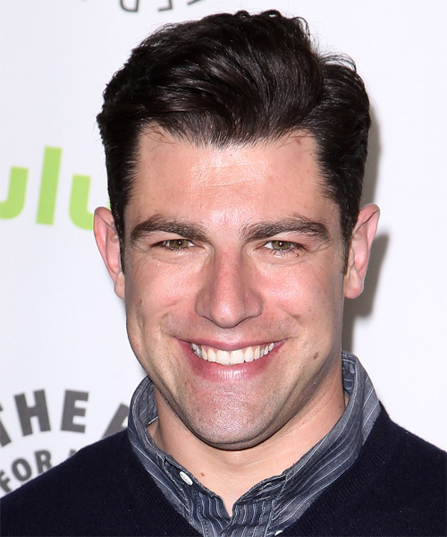 Max Greenfield Short Straight     Hairstyle