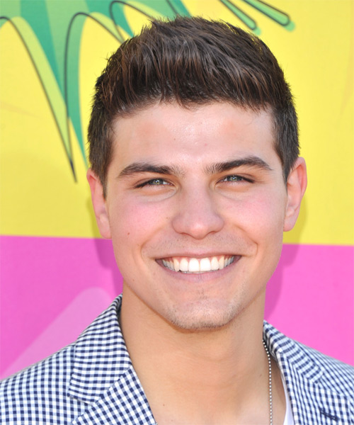 Luke Bilyk Short Straight     Hairstyle