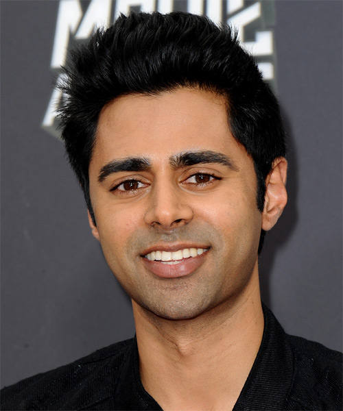 Hasan Minhaj Short Straight   Black    Hairstyle