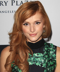 Jessica Chastain Long Wavy Light Ginger Red Hairstyle