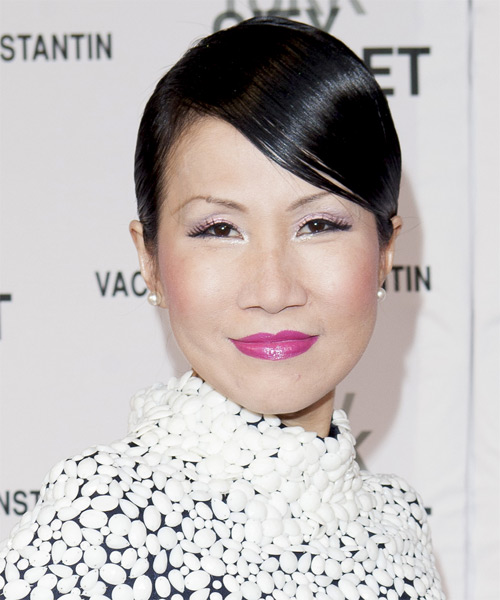 Chiu Ti Jansen Short Straight   Black    Hairstyle