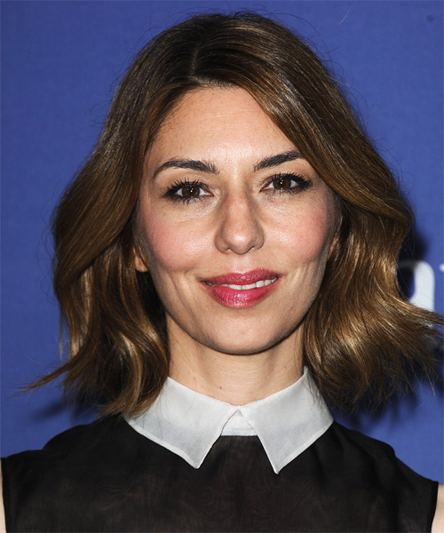 Sofia Coppola Short Wavy     Hairstyle