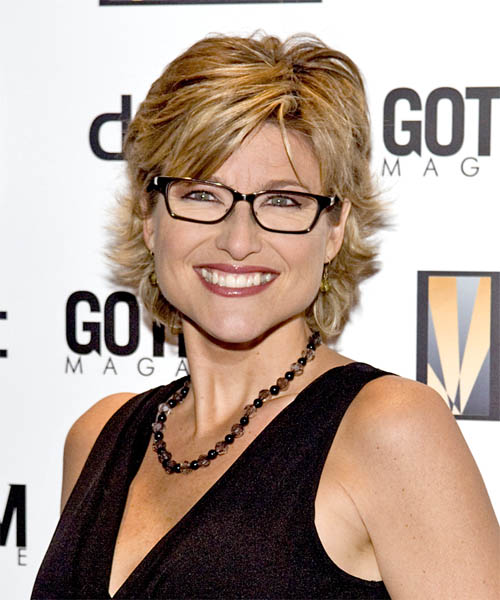 Ashleigh Banfield Short Straight Office Hairstyle