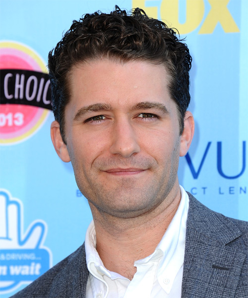 Matthew Morrison Short Curly     Hairstyle