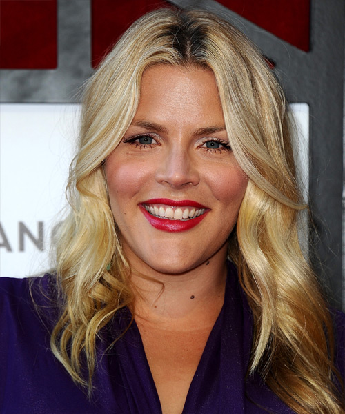 Busy Philipps Long Wavy     Hairstyle