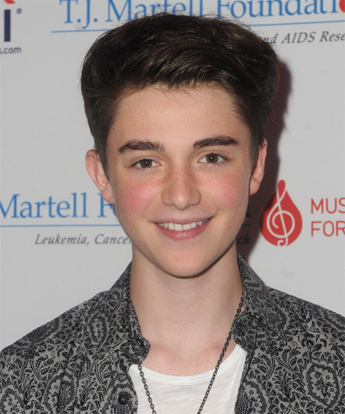 Greyson Chance Short Straight     Hairstyle