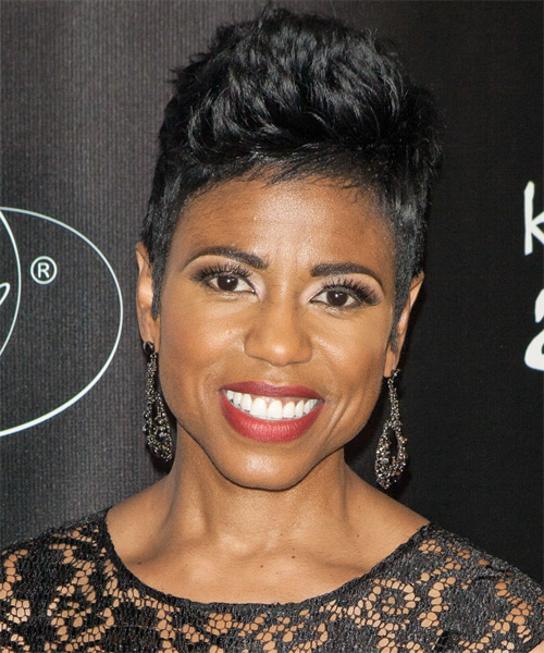 Jacque Reid Short Straight   Black    Hairstyle