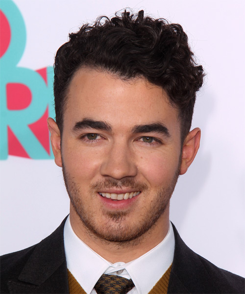 Kevin Jonas Short Curly     Hairstyle