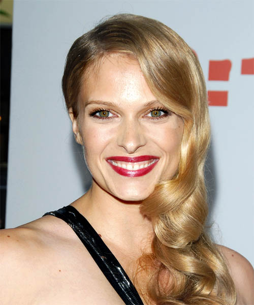 Vinessa Shaw Long Wavy     Hairstyle