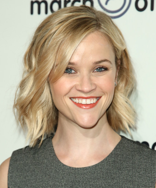 Reese Witherspoon Short Wavy   Light Blonde   Hairstyle