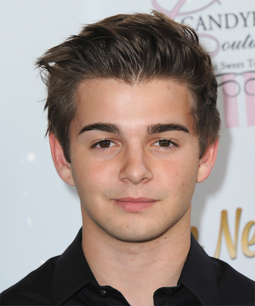 Jack Griffo Short Straight    Brunette   Hairstyle