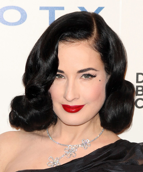 dita von teese haircut styles