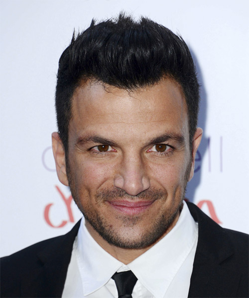 Peter Andre Short Straight   Black    Hairstyle