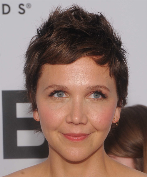 Maggie Gyllenhaal Pixie hair cut