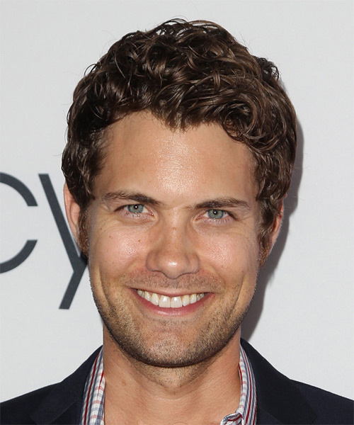 Drew Seeley Short Curly    Brunette   Hairstyle
