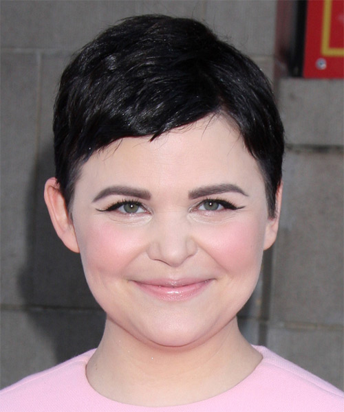 Ginnifer Goodwin Short Straight   Black Ash