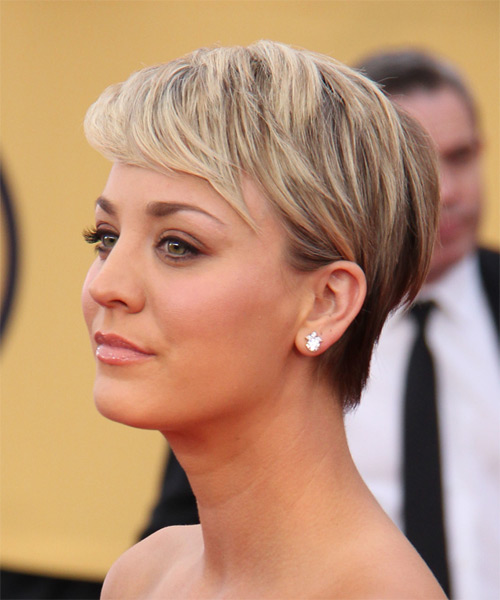 Kaley Cuoco Short Hairstyle