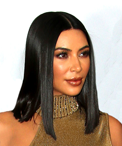 Kim kardashian outlet short straight hair