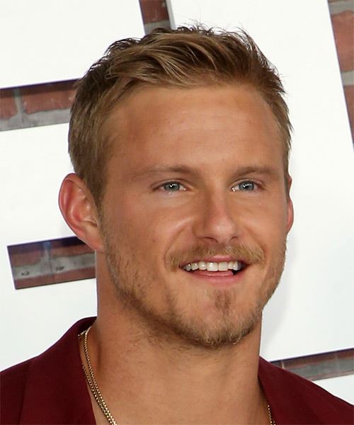 Alexander Ludwig Short Straight    Blonde - side on view