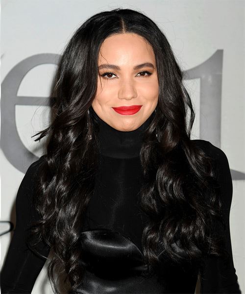 Jurnee Smollett Black Hairstyle With Curls - side on view