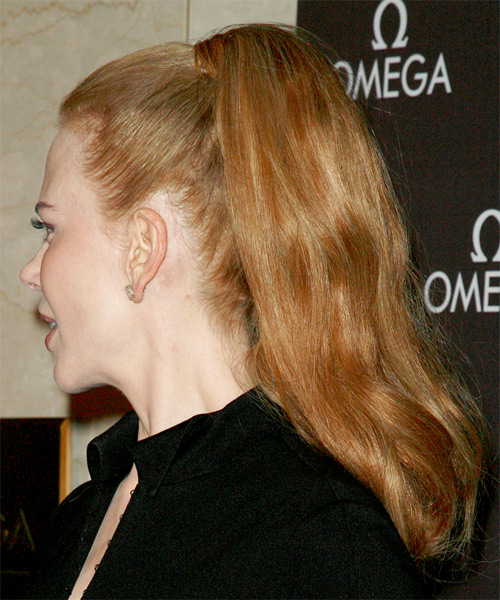 Nicole Kidman Long Curly    Updo - side on view
