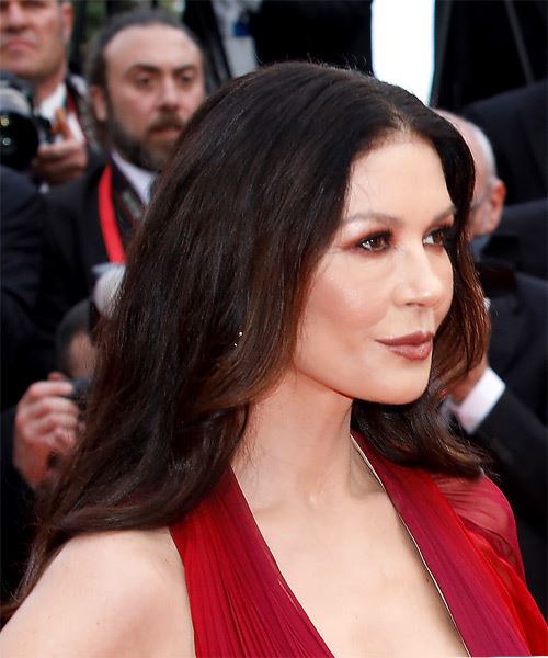 Catherine Zeta-Jones Hairstyle From Cannes Film Festival 2023 - side on view